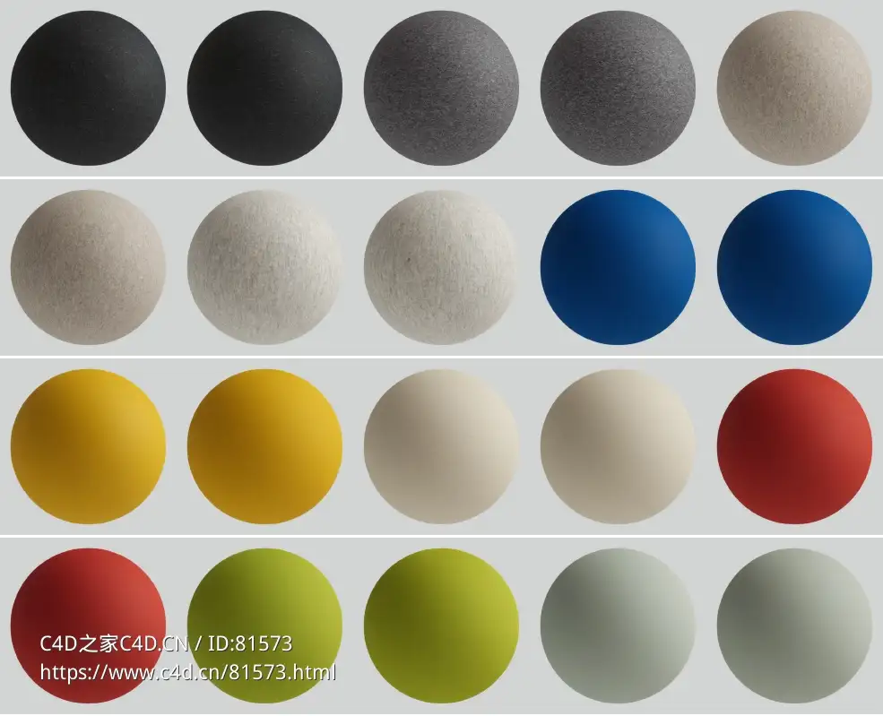 40幅毛毡贴图素材Material Felt - C4D之家 - 未标题.jpg