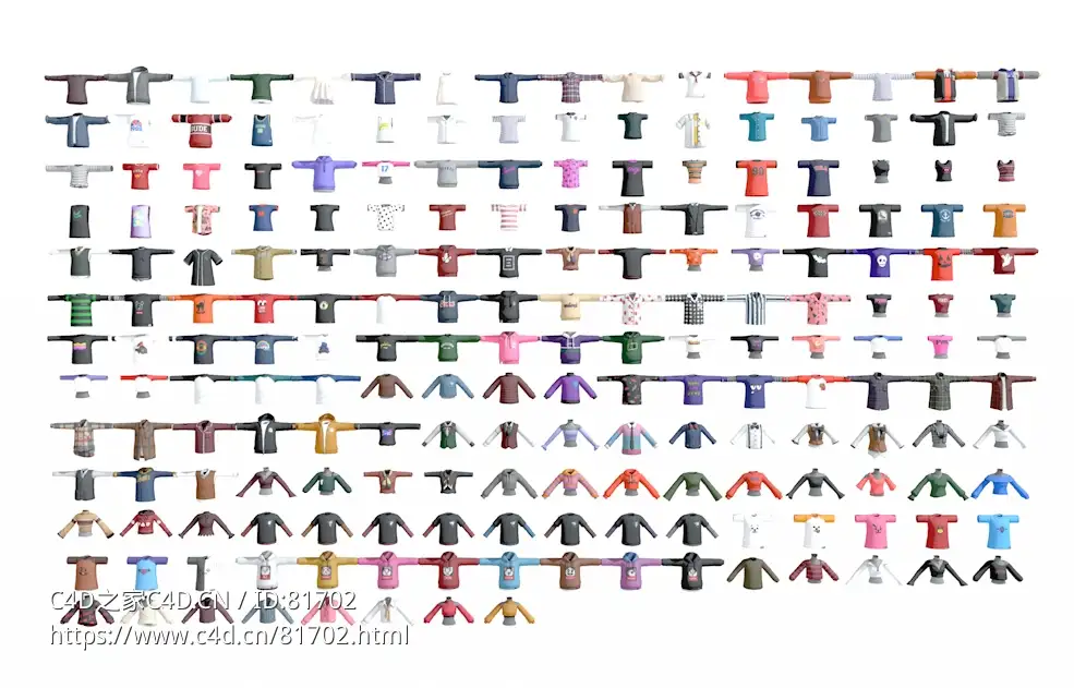 1124件卡通衣服