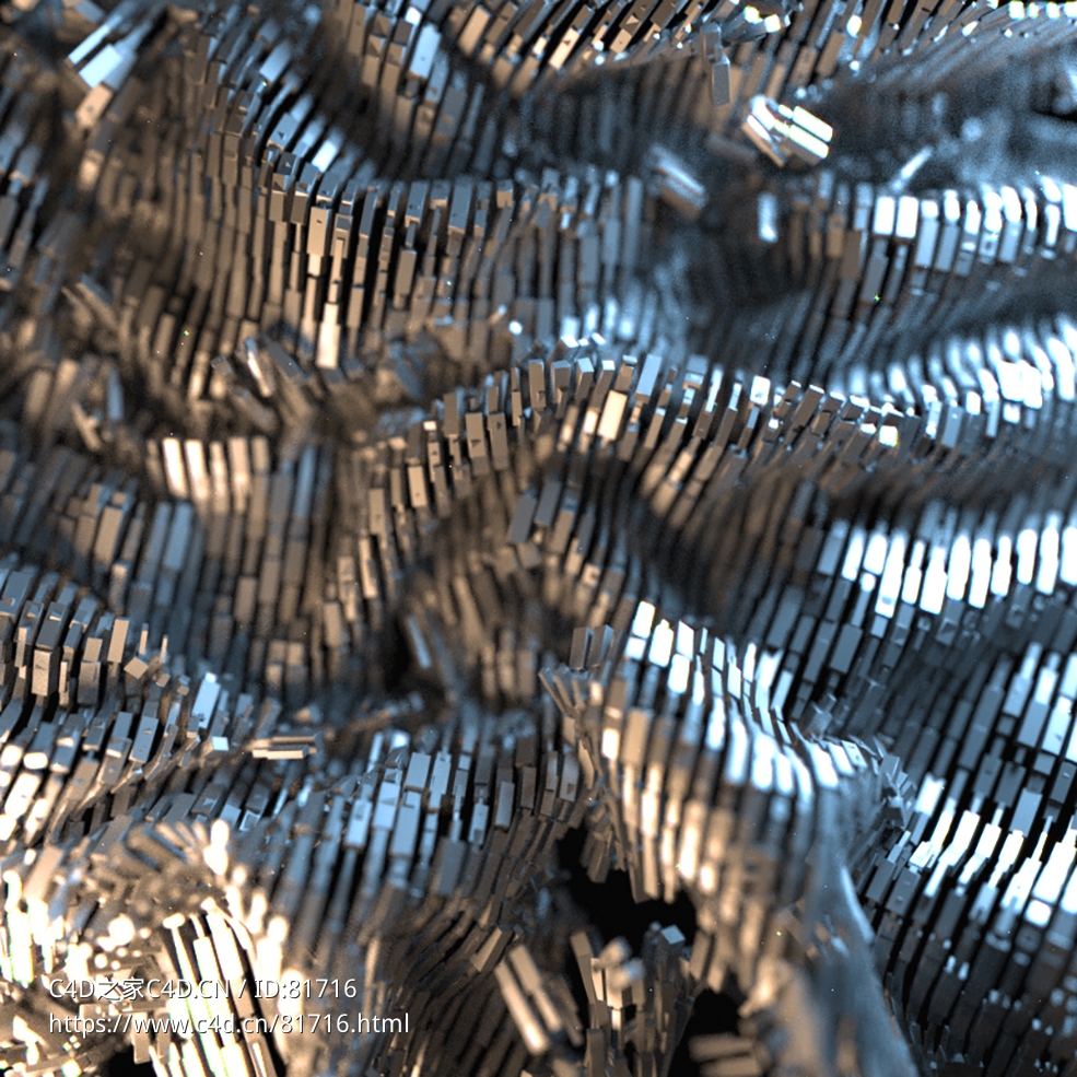 连接的金属条cloth matrix r16-r23 x-particles cycles4d - C4D之家 - 011.jpg