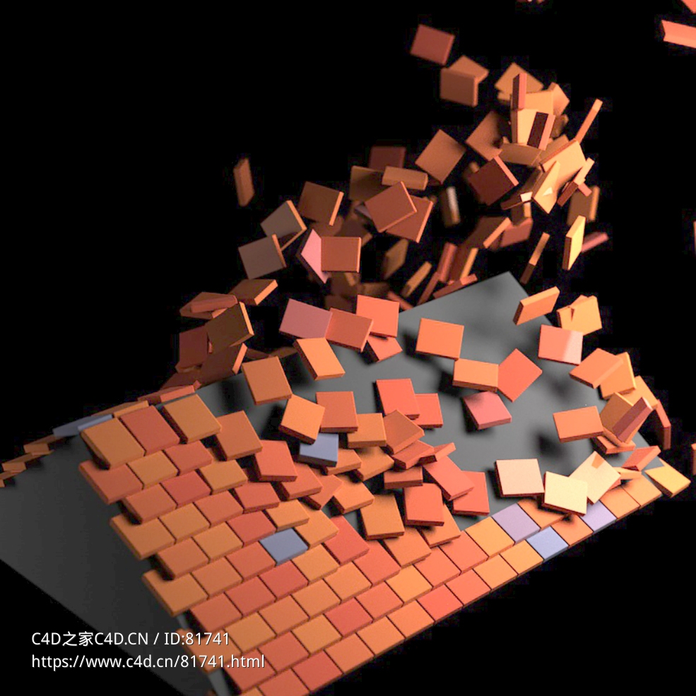 砖瓦拆飞动力学Dynamics MoGraph R20-R21 Fields (X-Particles/Cycles 4D) - C4D之家 - 027.jpg