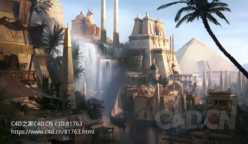 古埃及风格建筑神庙金字塔住宅楼房Kitbash3D – Age Of Egypt - C4D之家 - 屏幕快照-2023-08-30-下午11.19.29.jpg