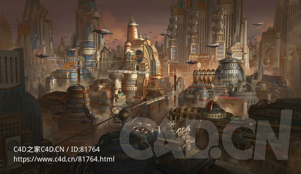 未来科幻建筑原子朋克乌托邦楼房城市场景Kitbash3D - AtomPunk - C4D之家 - 屏幕快照-2023-08-30-下午11.43.01.jpg