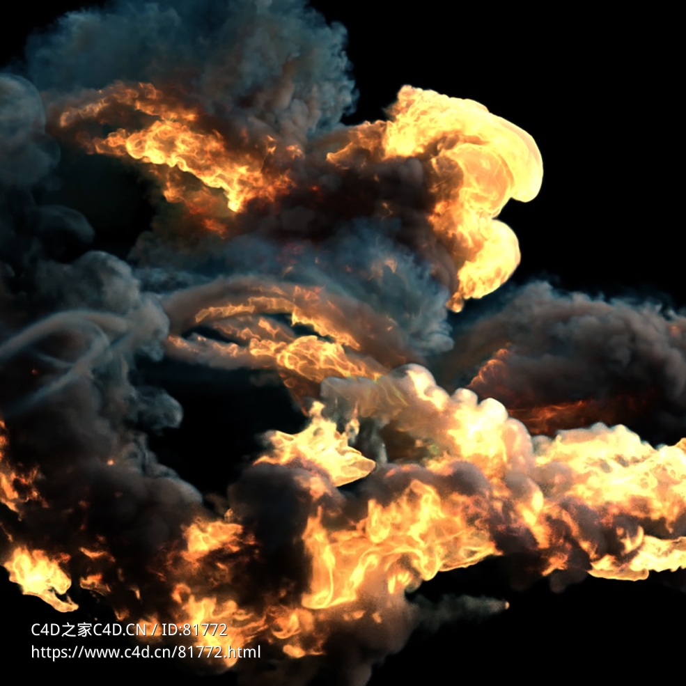 飞射的爆炸流径explosiafx flowtrails r16-r23 x-particles cycles4d - C4D之家 - 045.jpg