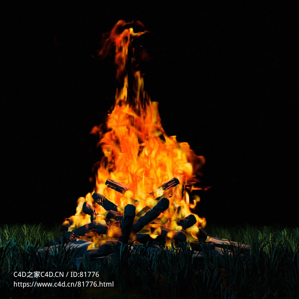 点燃的篝火explosiafx opengl campfire r16-r23 x-particles - C4D之家 - 049.jpg
