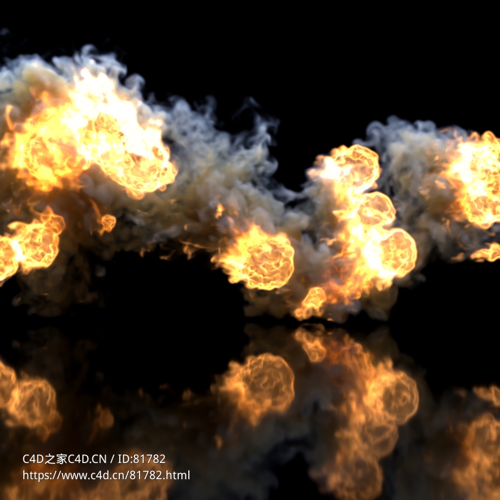 飞射的爆炸烟火explosiafx particle curl r16-r23 x-particles cycles4d - C4D之家 - 054.jpg