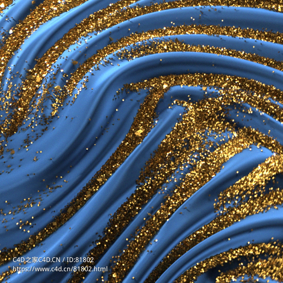 凹槽里的金沙粒子fluidfx grains cloth r16-r23 x-particles cycles4d - C4D之家 - 070.jpg