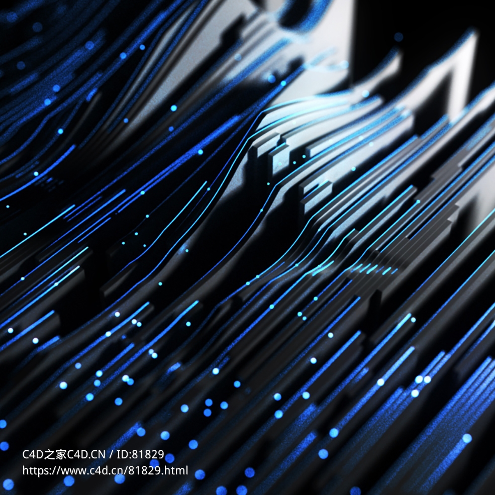 发光粒子线particlefx fields topology r20-r23 x-particles cycles4d - C4D之家 - 092.jpg