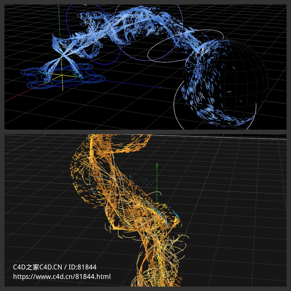 样条曲线流动spline flow - C4D之家 - 107.jpg