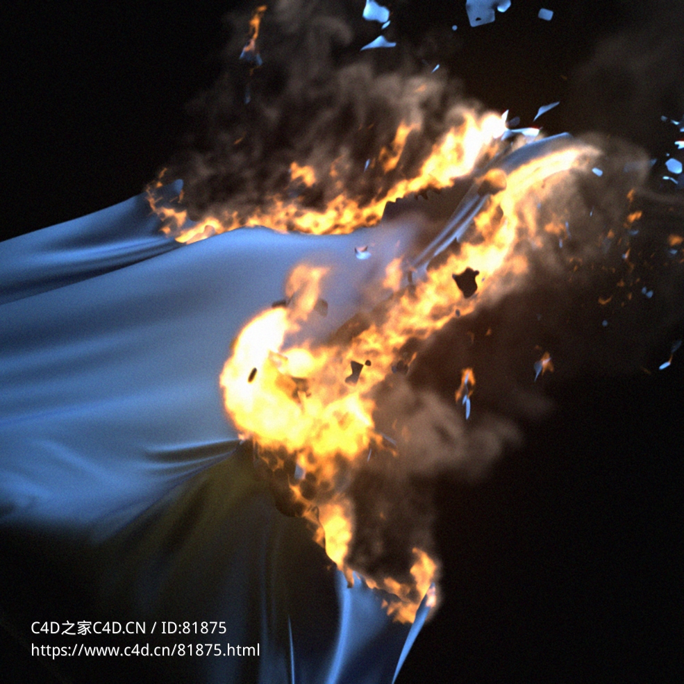 布料燃烧x-particles+cycles4d ClothFX Burning Infection - C4D之家 - 134.jpg