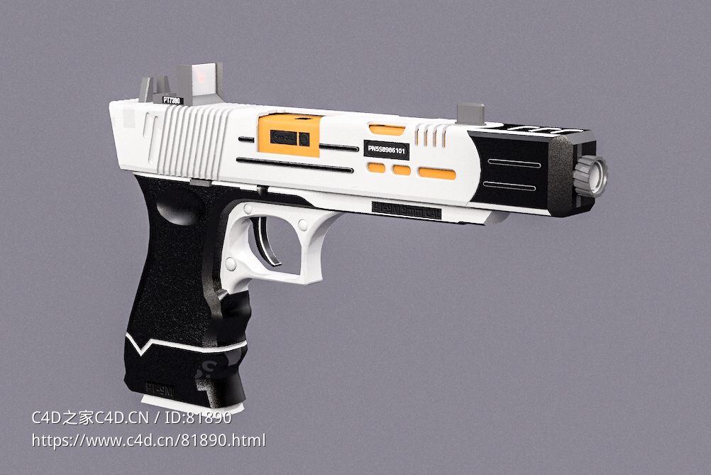 科幻手枪Weapon NZ PT-9M