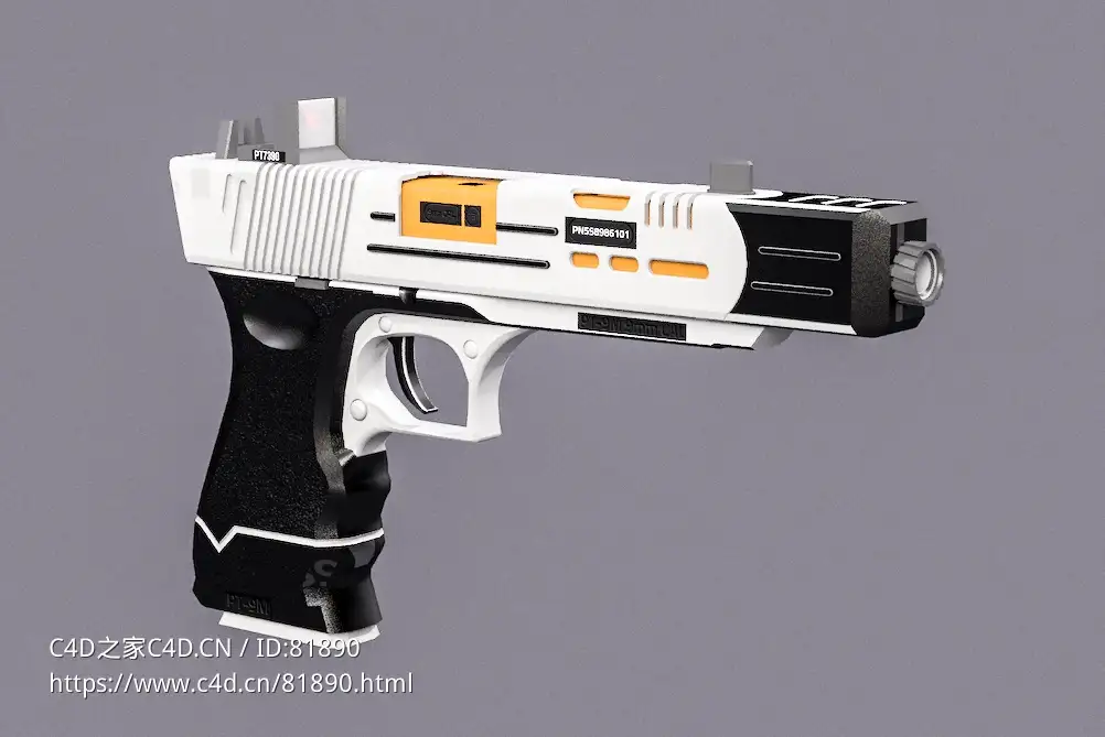 科幻手枪Weapon NZ PT-9M