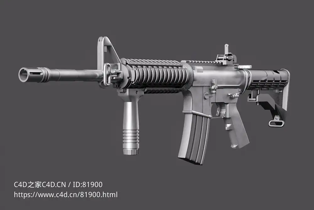 美国小口径自动步枪AR-15 (Untextured)