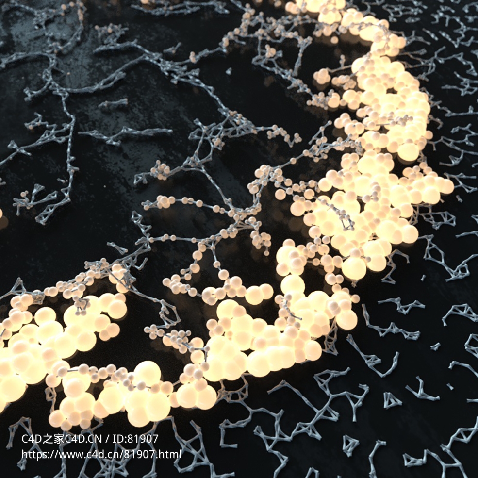 发光粒子球粘连x-particles+cycles4d Constraint Reaction IBC - C4D之家 - 138.jpg