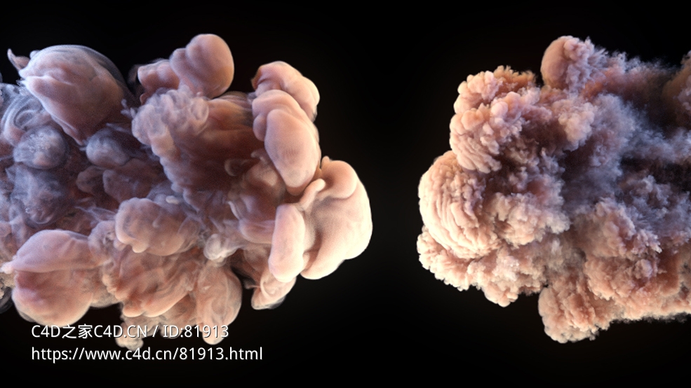 烟雾涡度碰撞x-particles+cycles4d EFX Vorticity - C4D之家 - 144.jpg