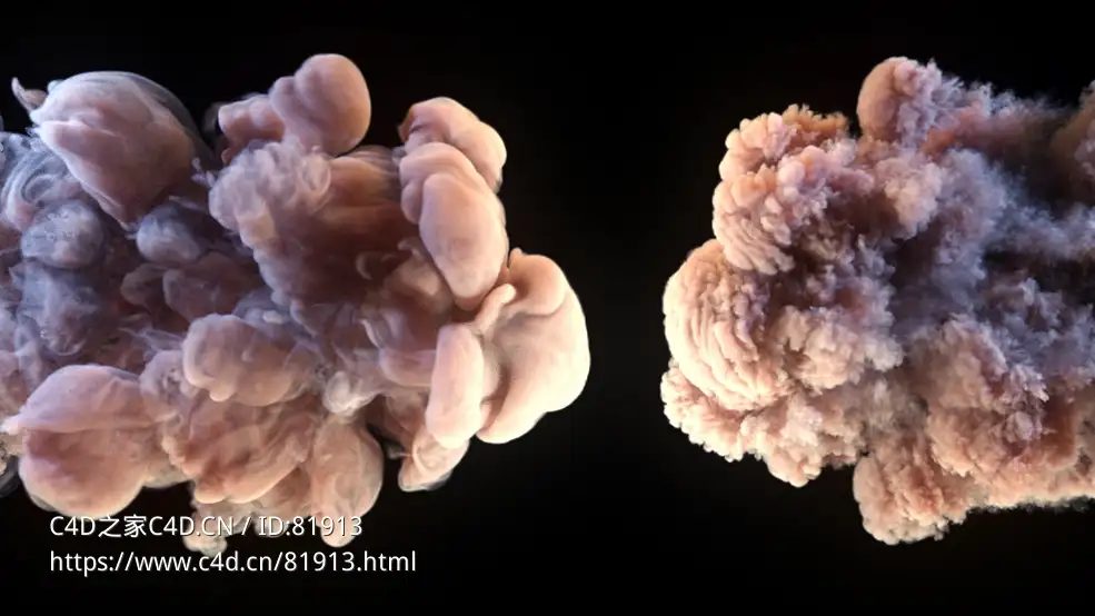 烟雾涡度碰撞x-particles+cycles4d EFX Vorticity - C4D之家 - 144.jpg