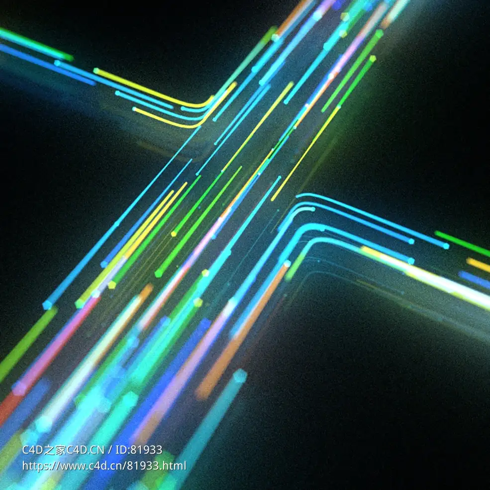 交通粒子光线x-particles+cycles4d Traffic