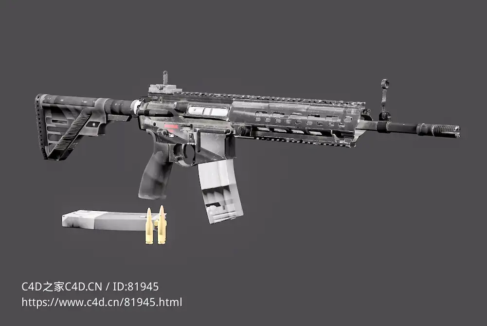 HK416突击步枪HK 416 A7