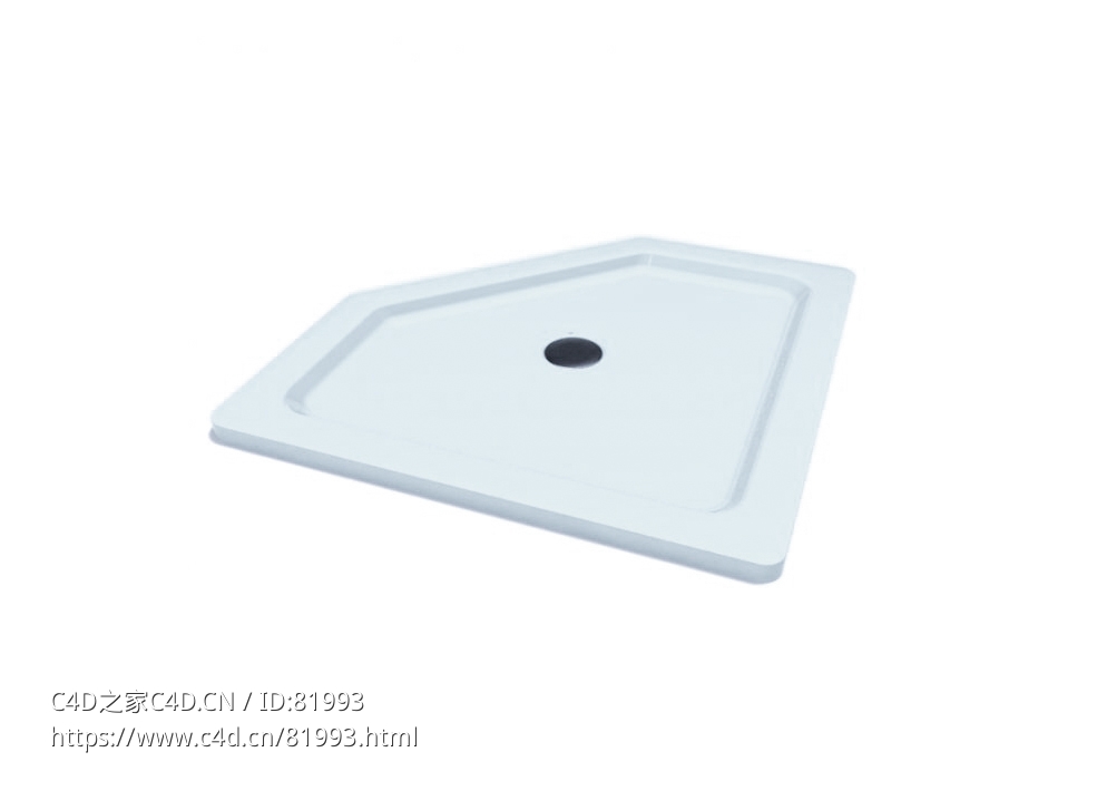 不规则形状淋浴底座 - C4D之家 - 42.jpg