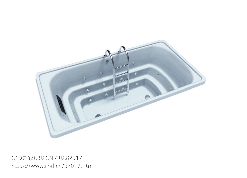带扶梯的大型浴缸 - C4D之家 - 66.jpg