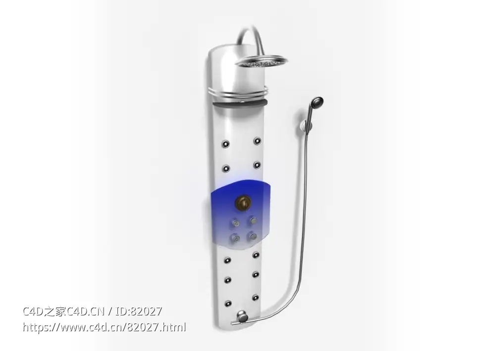 淋浴面板花洒 - C4D之家 - 76.jpg