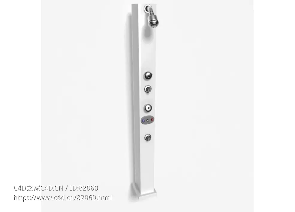 简易淋浴喷头花洒 - C4D之家 - 109.jpg