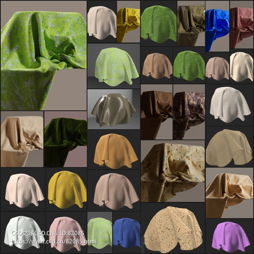 100个纸张木材塑料打孔布料贴图素材Gumroad - 100 Tileable 4K Design & Realistic Textures Pt.02