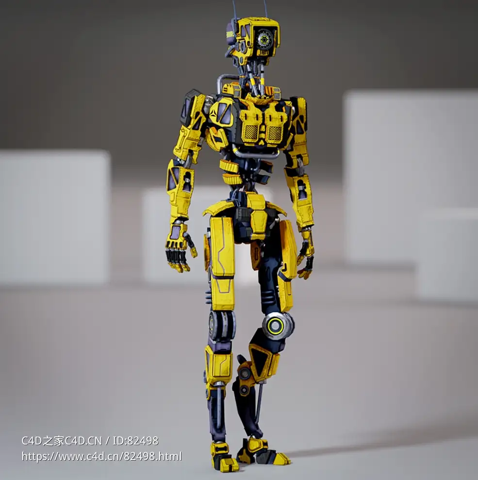 科幻工业机器人Industrial robot