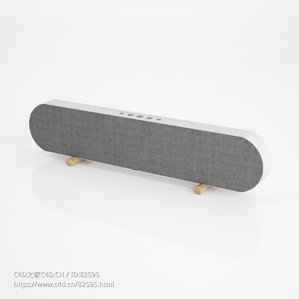 音箱Soundbar数码产品模型下载
