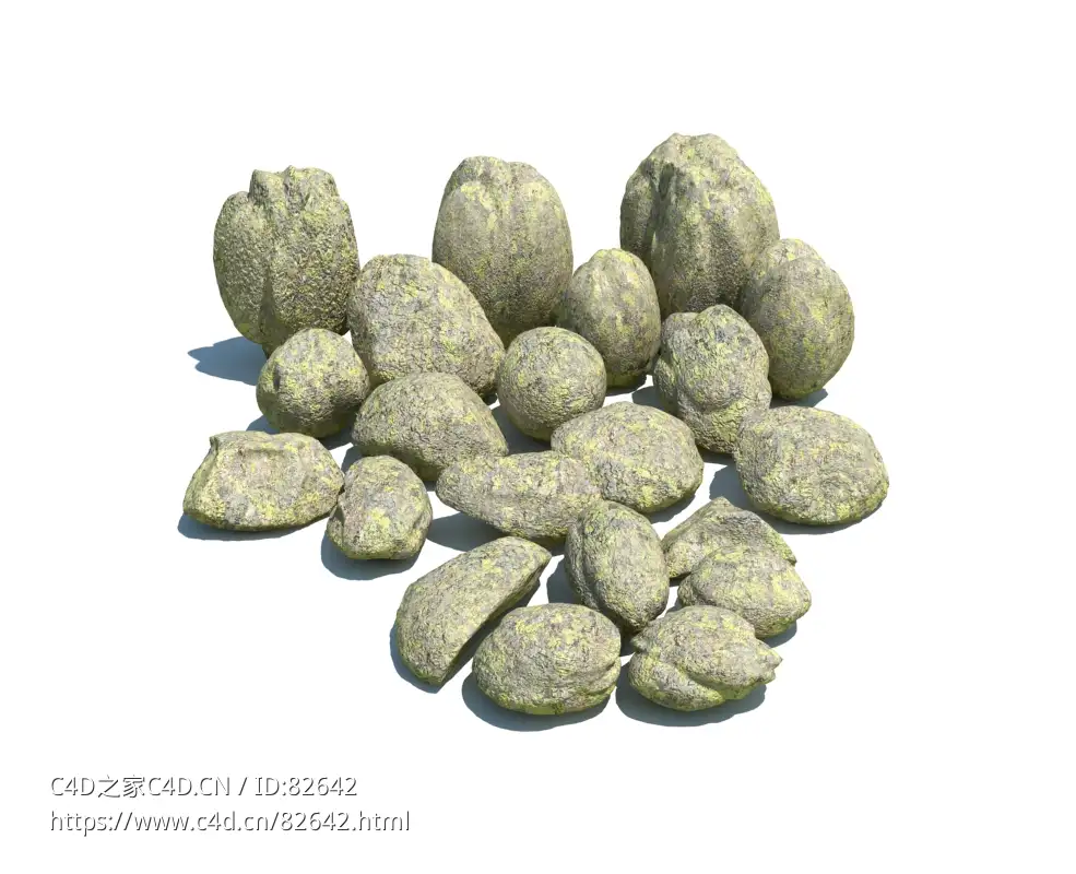 山石头c4d模型下载large stones v2 - C4D之家 - 146.jpg