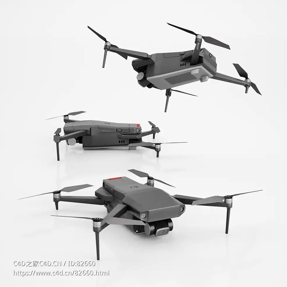 无人机Drone数码产品模型下载