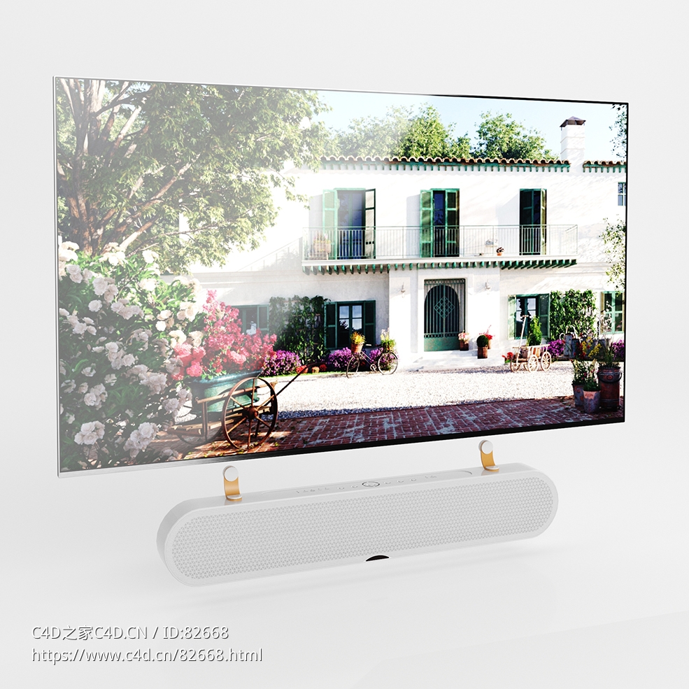 电视机TV screen数码产品模型下载