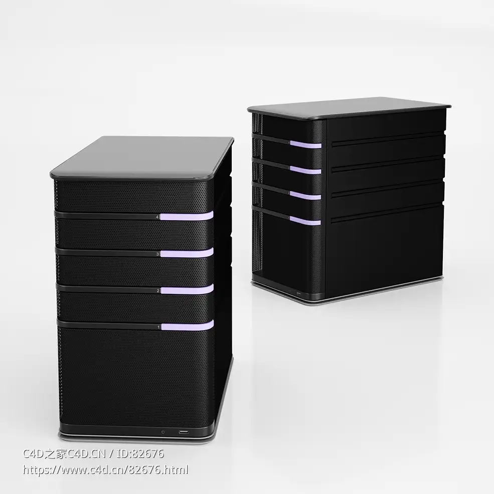 电脑存储服务器Server数码产品模型下载