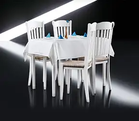 饭店家具：餐桌椅