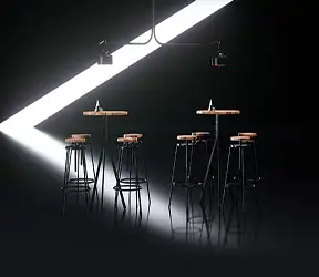 酒吧家具：休闲高脚圆桌椅