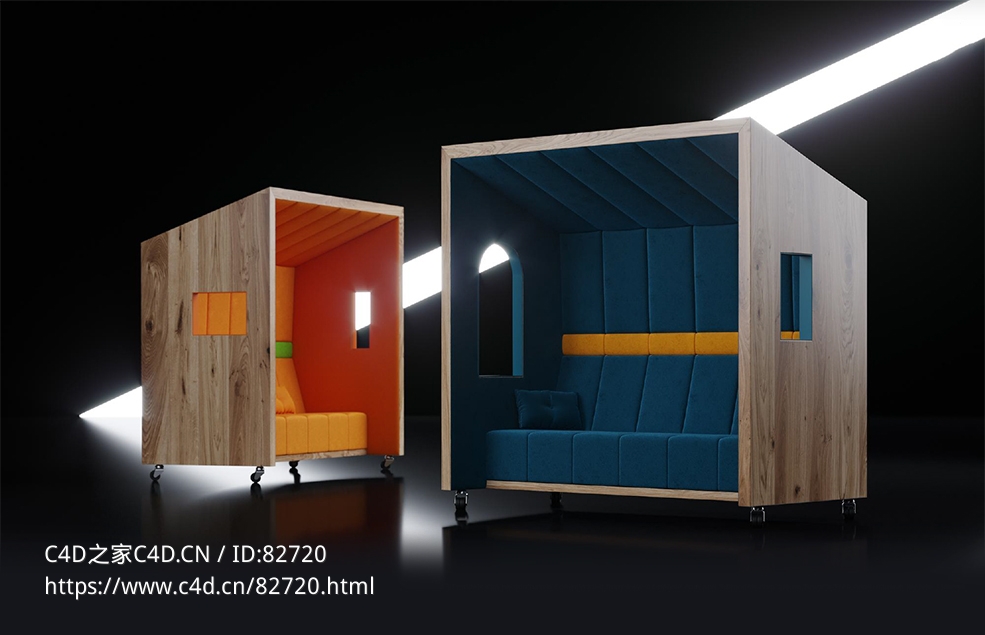 商超家具：休闲木屋沙发 - C4D之家 - 54.jpg