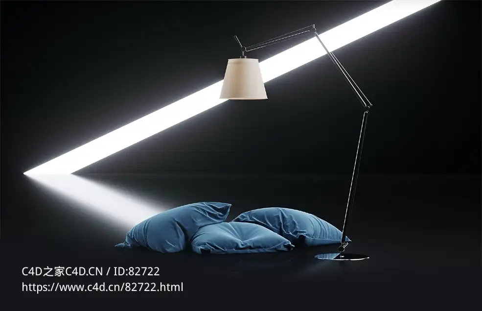 商超家具：落地灯抱枕