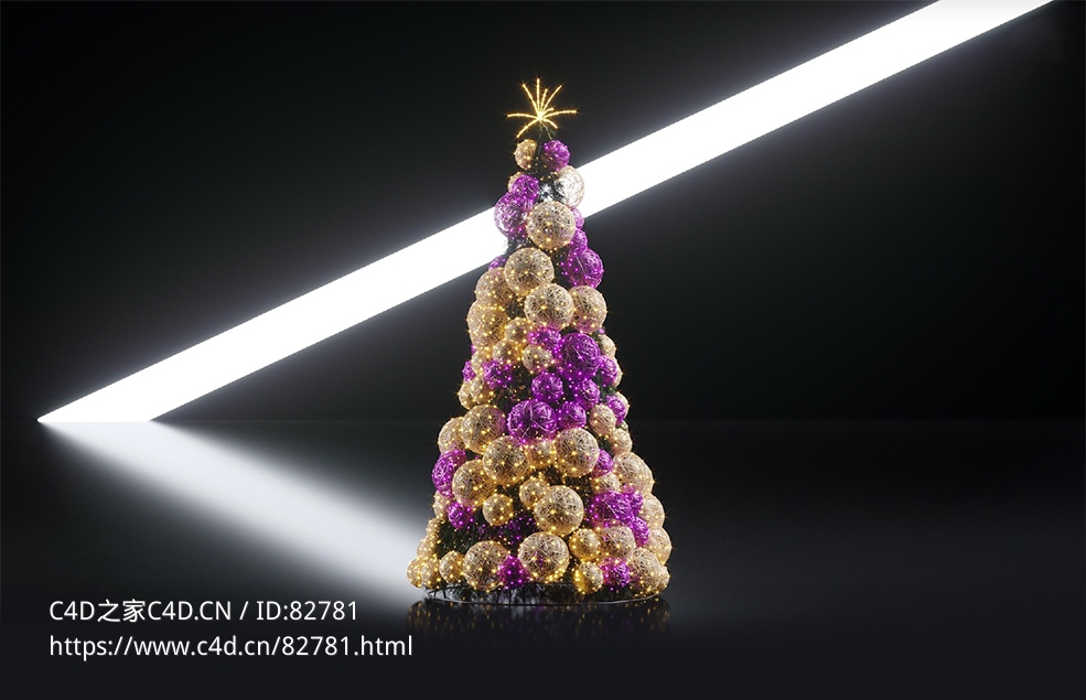 商超装饰：圣诞树