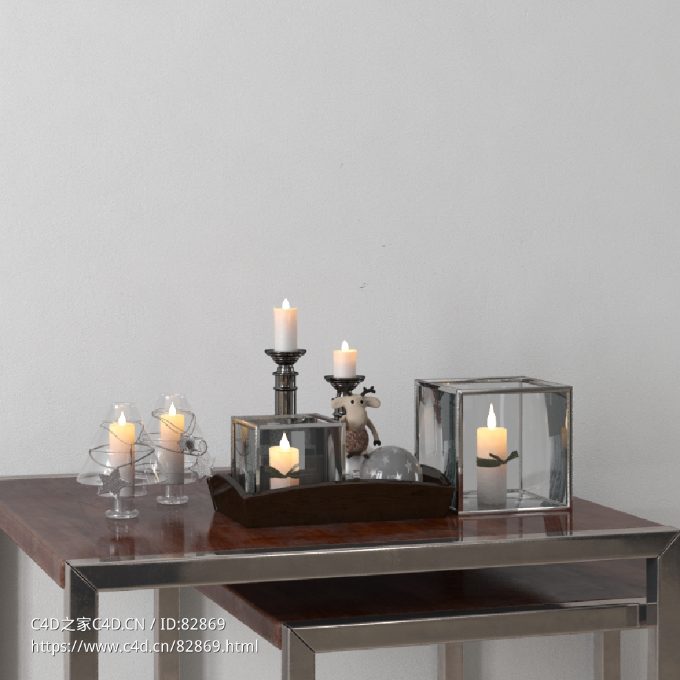 桌台装饰品：蜡烛台 - C4D之家 - 013.jpg
