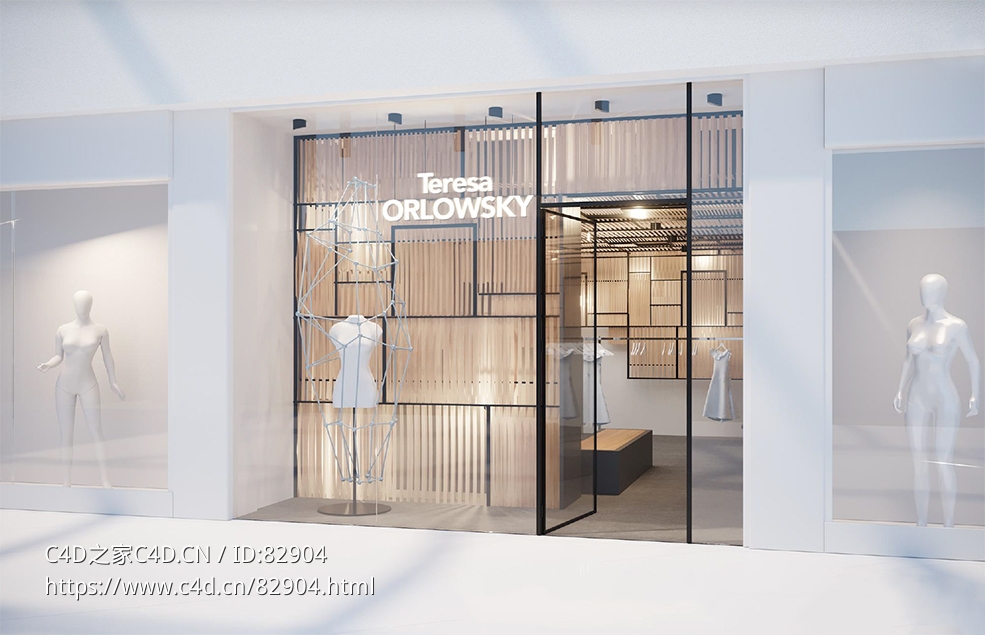 店铺装修：女装商店