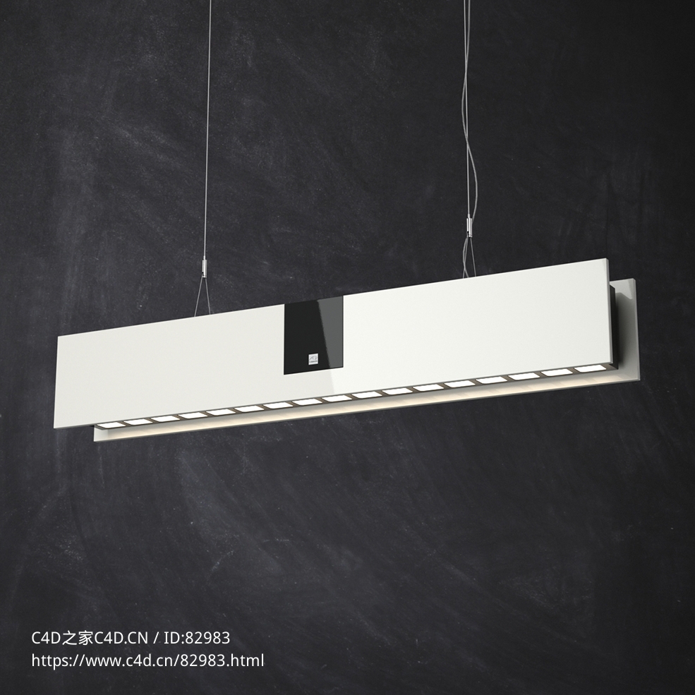 室内灯具模型：长条式Led吊灯 - C4D之家 - 37.jpg