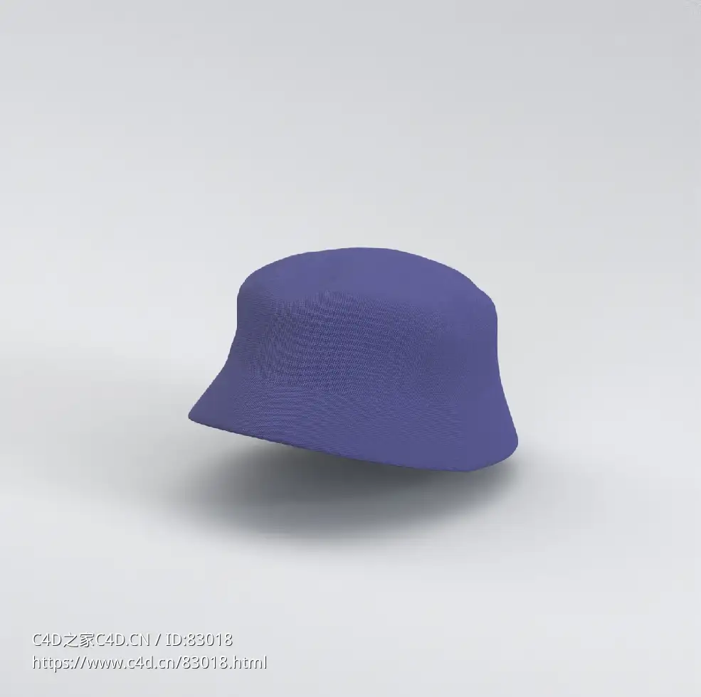 服饰模型：水桶帽
