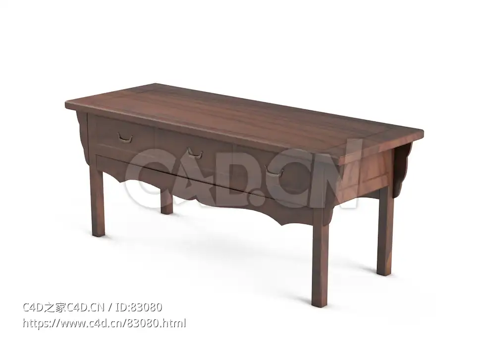 明清风格端景条案边几中式古典家具