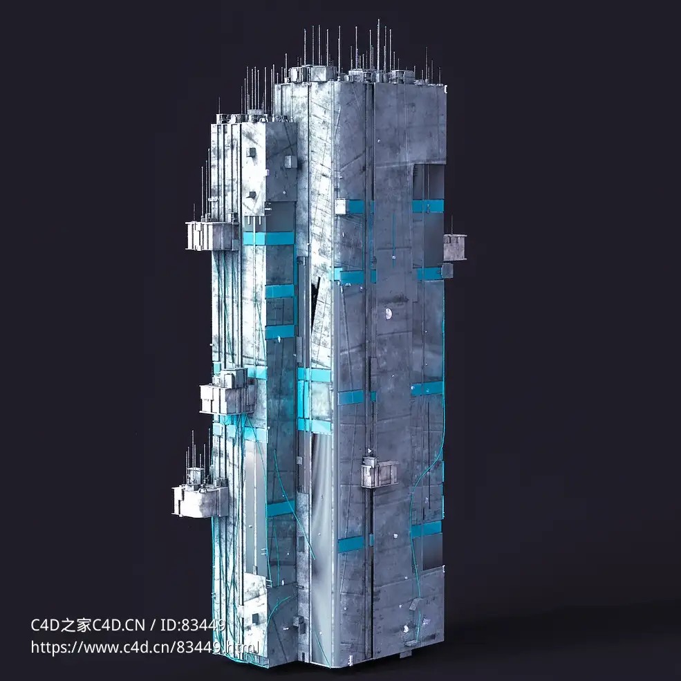 未来科幻赛博朋克高层建筑future architecture-54 - C4D之家 - 54.jpg