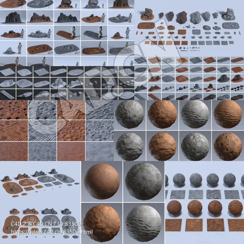 55GB太空宇航员人物角色火星地形月球环境三维模型BigMediumSmall – Astronova - C4D之家 - 4.jpg