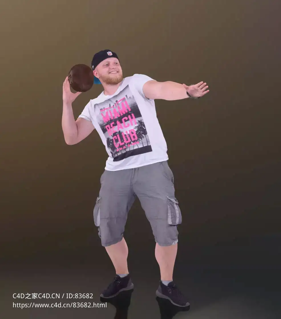 三维扫描写实人物投球的国外男人 - C4D之家 - 126.jpg