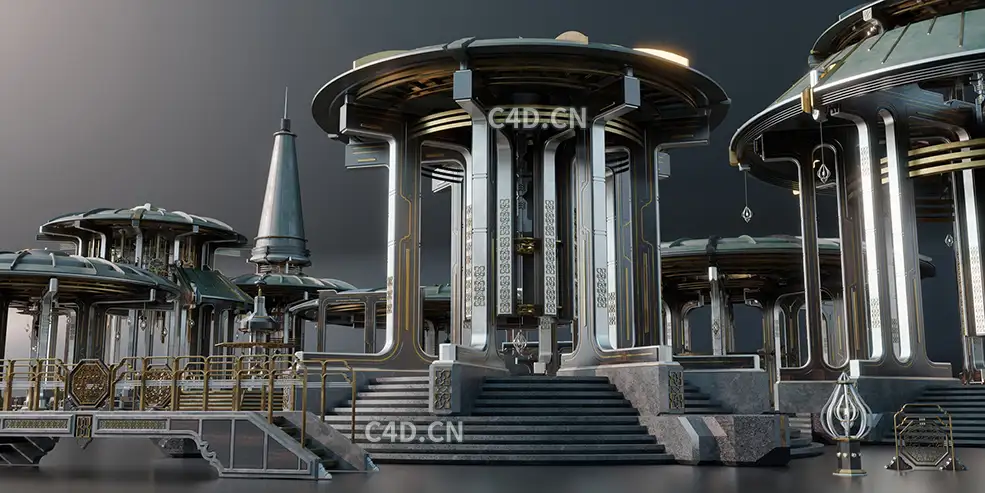27个未来玄幻圣殿神庙科幻建筑模型合集 - C4D之家 - AS_SacredTemples_16.jpg