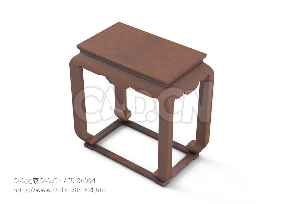 明清风格家具凳子中式古典家具 - C4D之家 - 45.jpg
