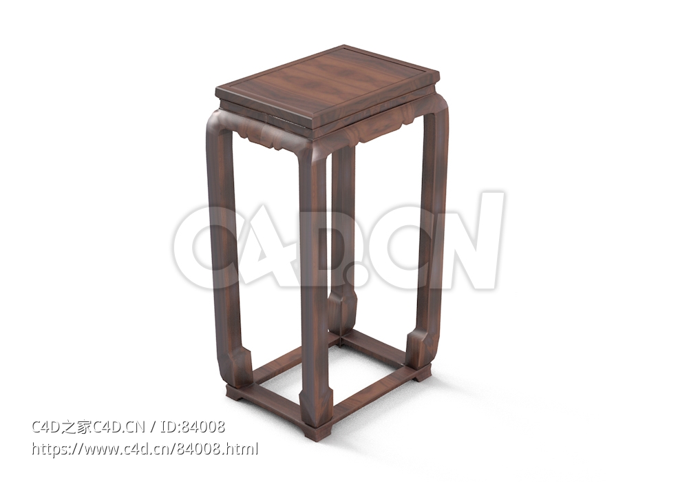 明清风格茶几中式古典家具 - C4D之家 - 49.jpg