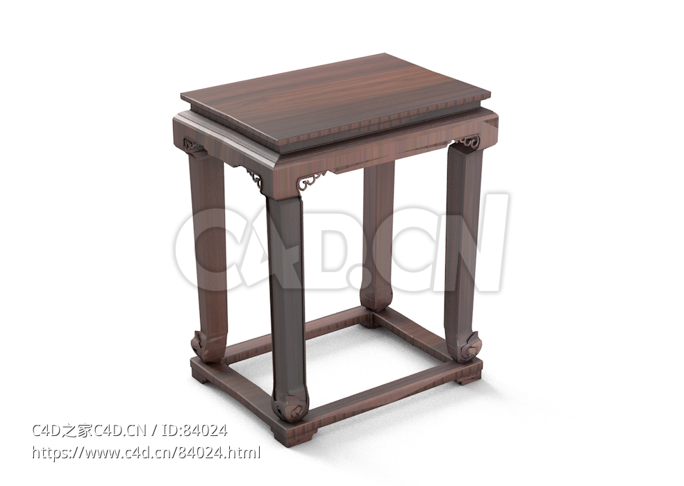 明清风格新香几中式古典家具 - C4D之家 - 65.jpg