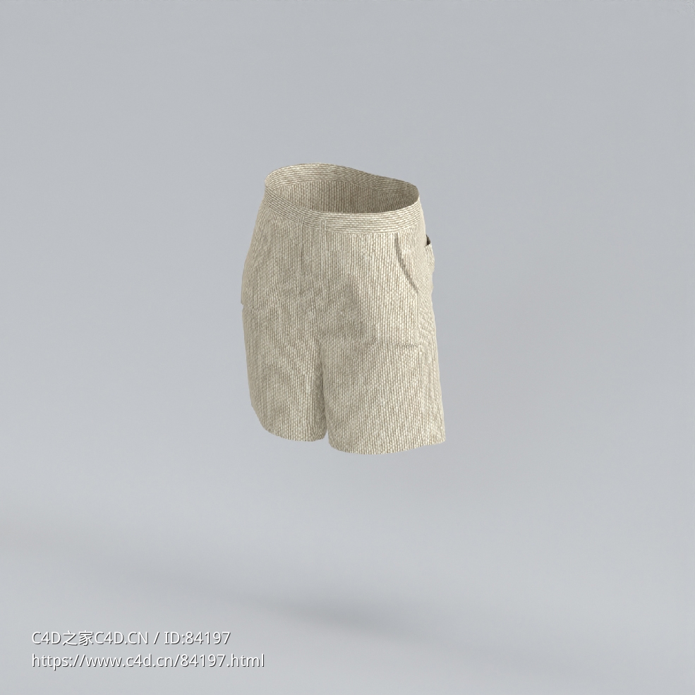 服饰模型：短裤 - C4D之家 - 45.jpg